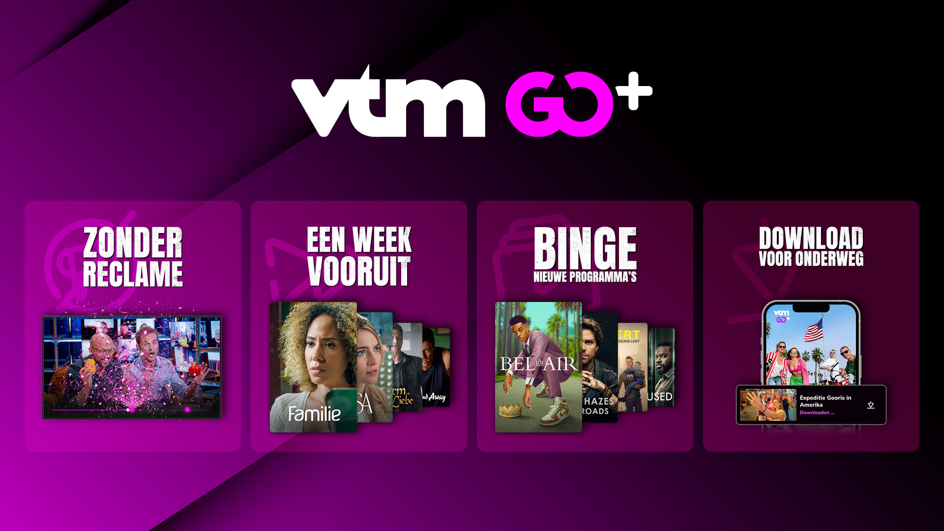 STREAMZ OP VTM GO intelligence overview